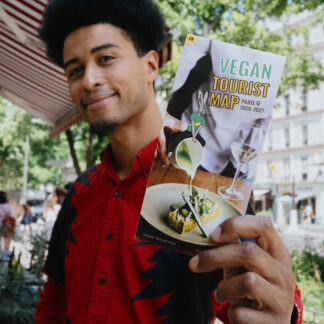 Vegan Tourist Map – Paris 2026/2027 (x2)